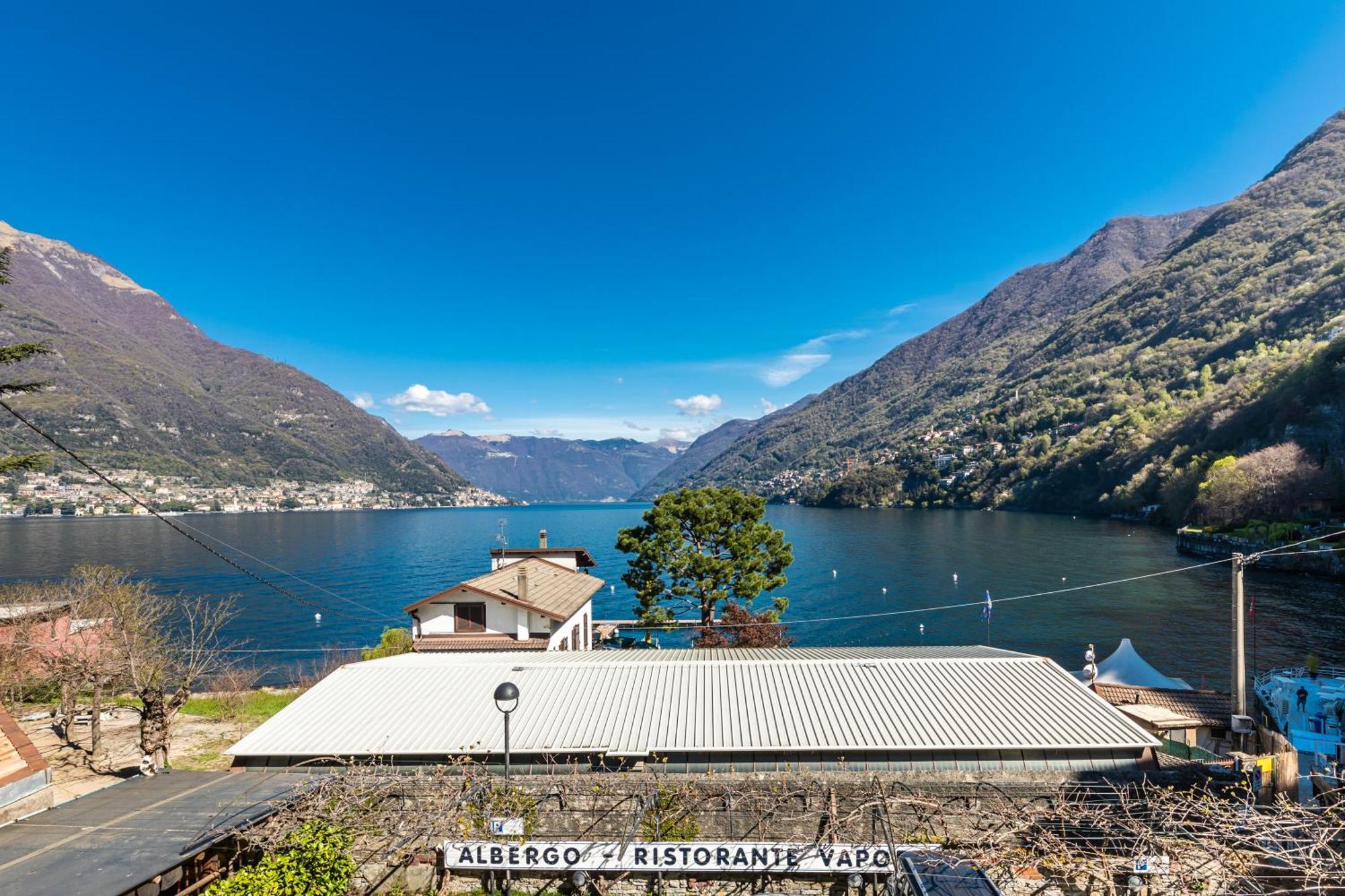 Hotel Ristorante Vapore Faggeto Lario Kültér fotó